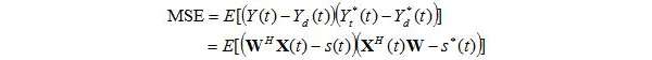 天线阵加权之Minimum Mean-Square Error (MMSE) Weights2