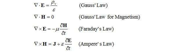 天线概念之Maxwell's Equations